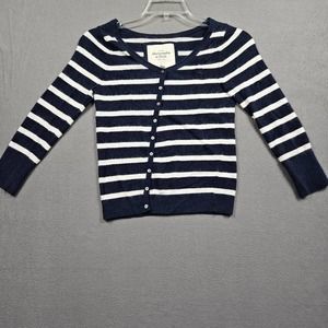 Vintage Abercrombie & Fitch Shirt Size Large Rabbit Hair Blend Striped